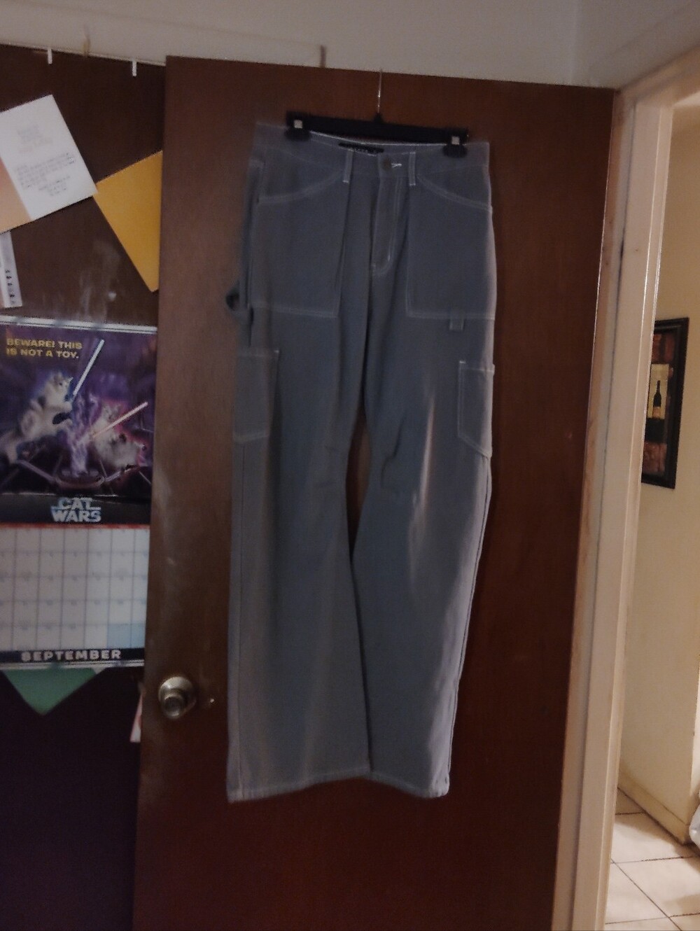 LIONESS Miami Vice Wide Leg Cargo Pants - Women's Size Small 🆕 - Picture 5 of 13